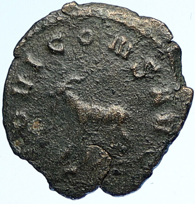 GALLIENUS son of Valerian I 267AD Authentic Ancient OLD Roman Coin GOAT i112863