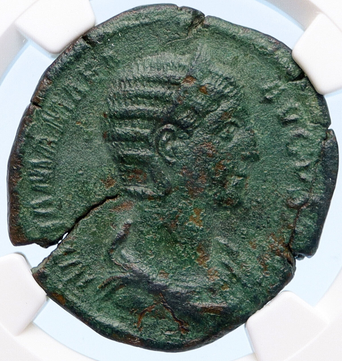 JULIA MAMAEA Severus Alexander MOTHER Sestertius Roman Coin VESTA NGC i67811