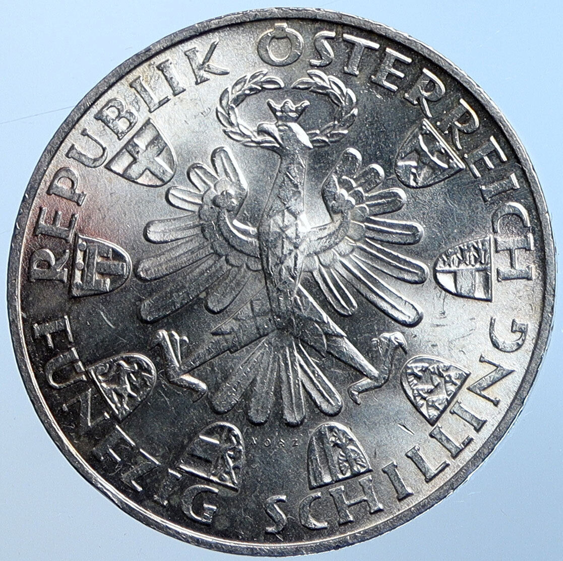 1959 AUSTRIA Tiroler Freiheit Liberation VINTAGE Silver 50 Shilling Coin i114709