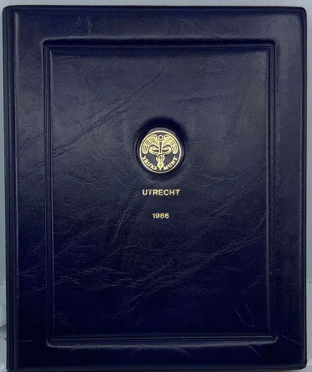 1986 NETHERLANDS Queen Beatrix Proof Set of 6 Vintage Coins 1 is Silver i114534