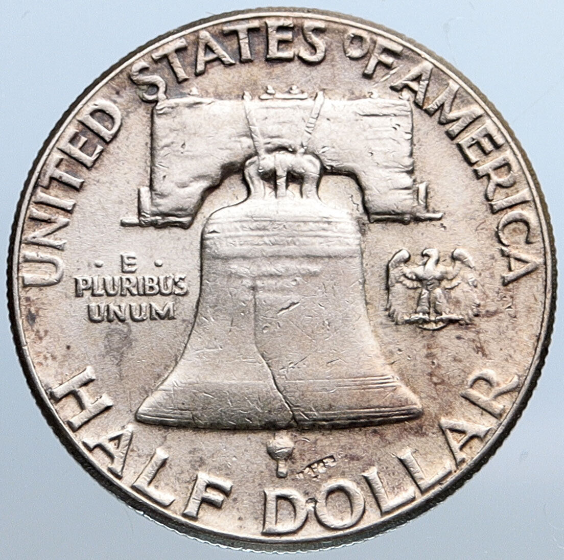 1963 P US Benjamin Franklin LIBERTY BELL Proof Silver Half Dollar Coin i115240