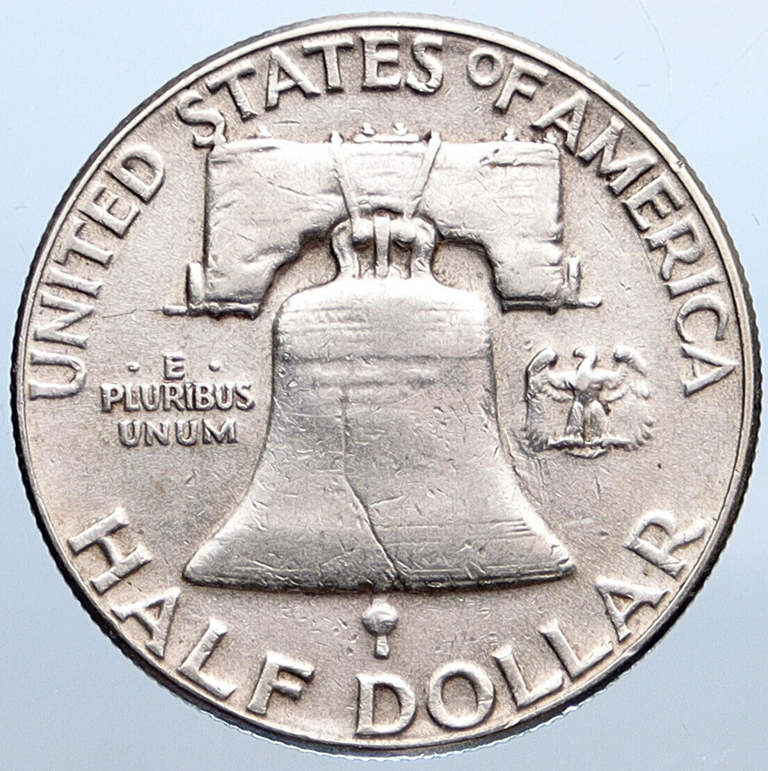 1956 P US Benjamin Franklin VINTAGE Silver Half Dollar Coin LIBERTY BELL i115232