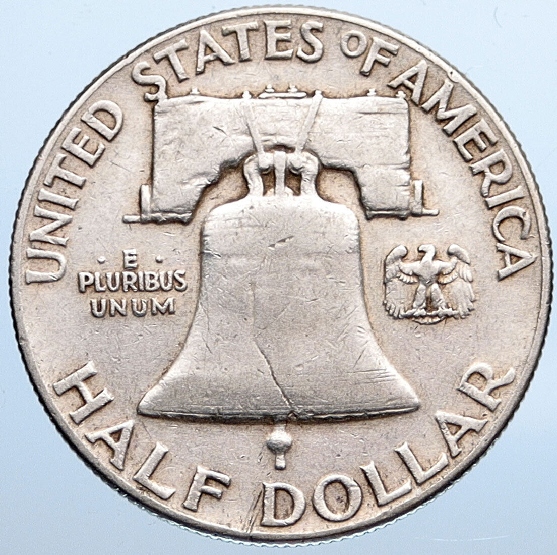 1949 P US Benjamin Franklin VINTAGE Silver Half Dollar Coin LIBERTY BELL i115216