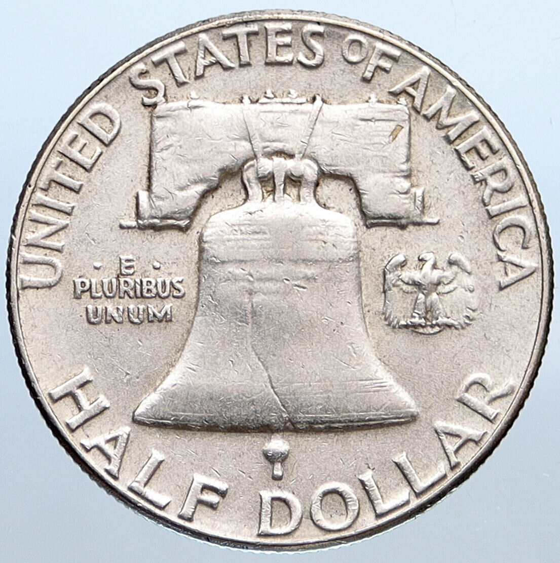 1961 P US Benjamin Franklin LIBERTY BELL Proof Silver Half Dollar Coin i115237