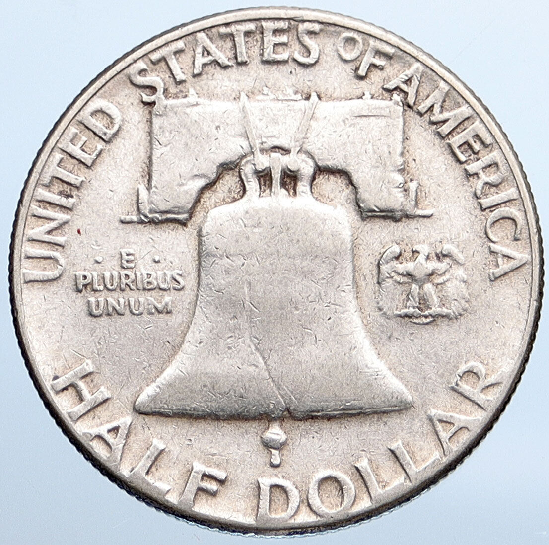 1953 P US Benjamin Franklin VINTAGE Silver Half Dollar Coin LIBERTY BELL i115266