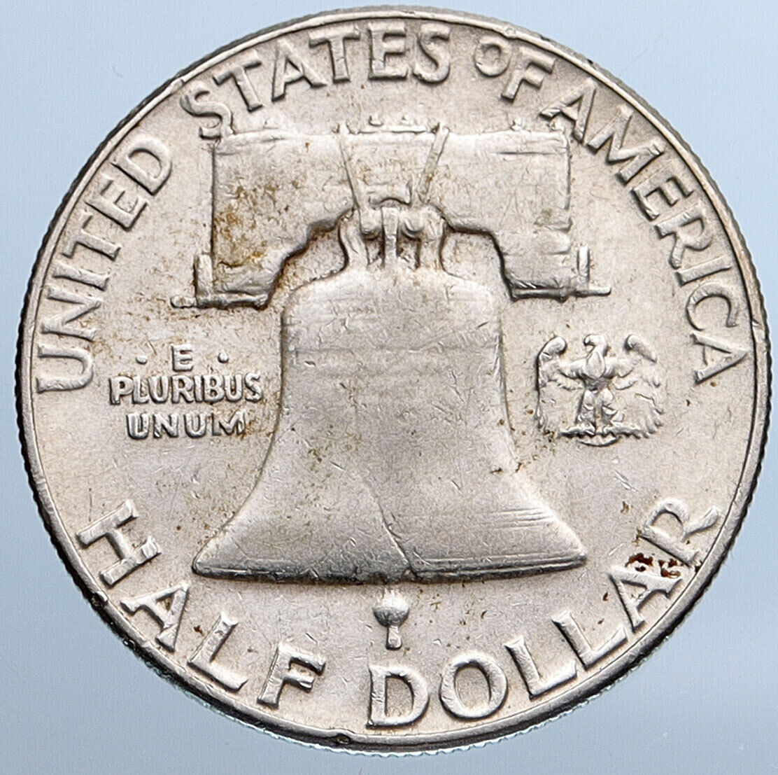 1962 P US Benjamin Franklin VINTAGE Silver Half Dollar Coin LIBERTY BELL i115277