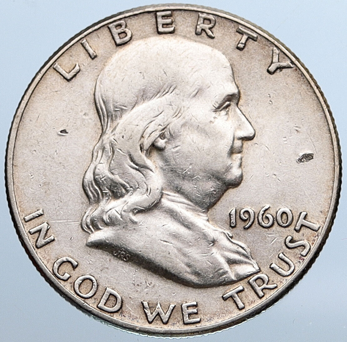 1960 P US Benjamin Franklin VINTAGE Silver Half Dollar Coin LIBERTY BELL i115278