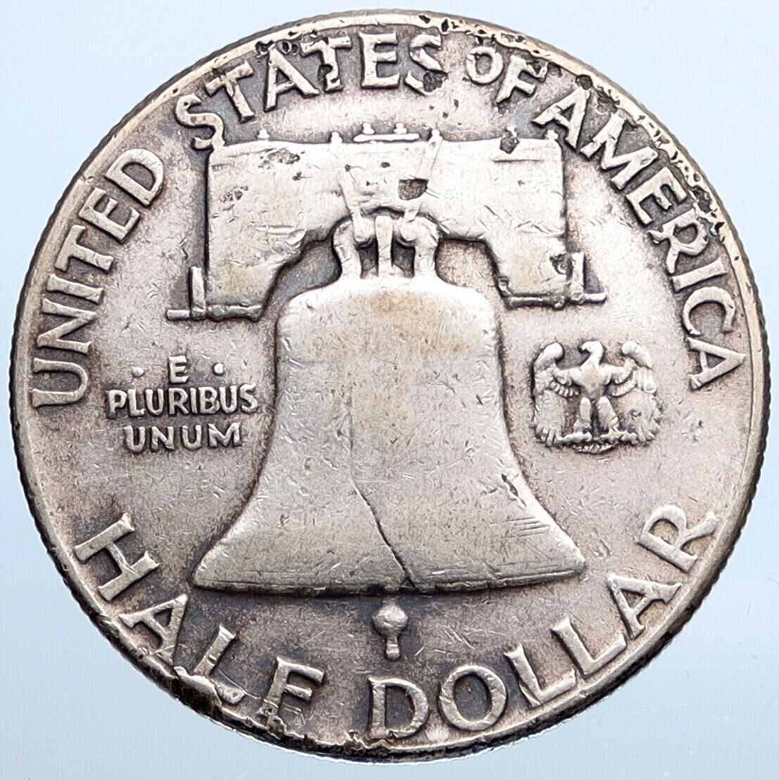 1949 P US Benjamin Franklin VINTAGE Silver Half Dollar Coin LIBERTY BELL i115257