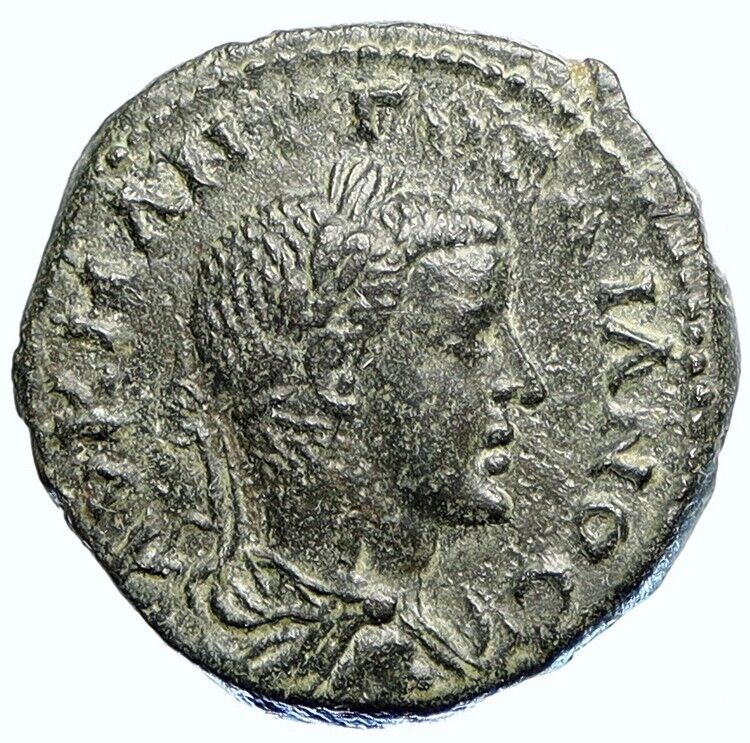 GORDIAN III Ancient 242AD Caearea Cappadocia Mount Argeus OLD Roman Coin i111510