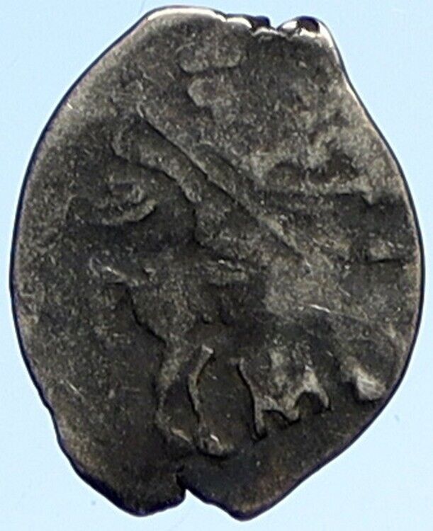 1613-45 RUSSIA Tsar Michael I Federovich Russian Silver Wire Kopeck Coin i112473