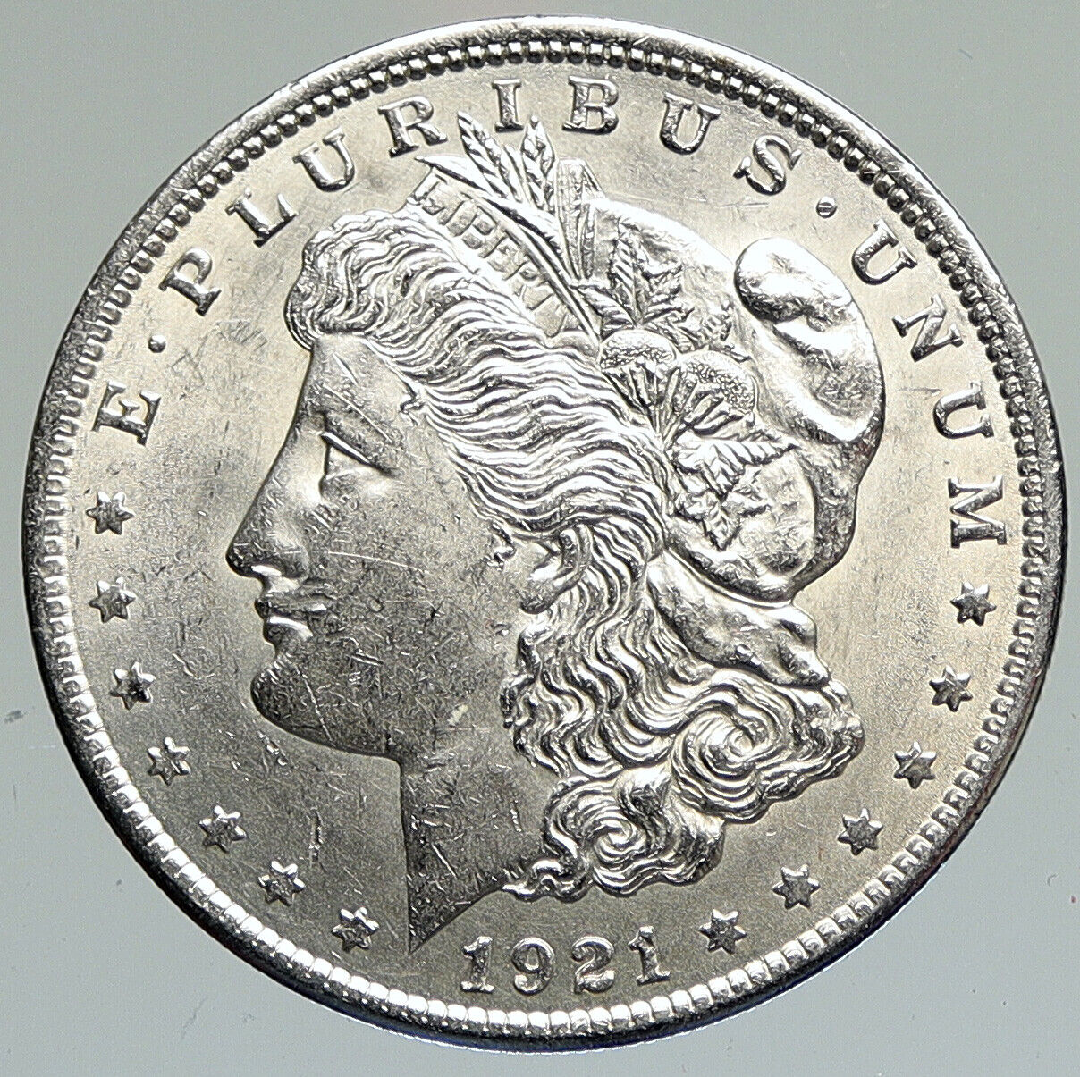 1921 P UNITED STATES of America OLD Eagle SILVER Morgan US Dollar Coin i111943