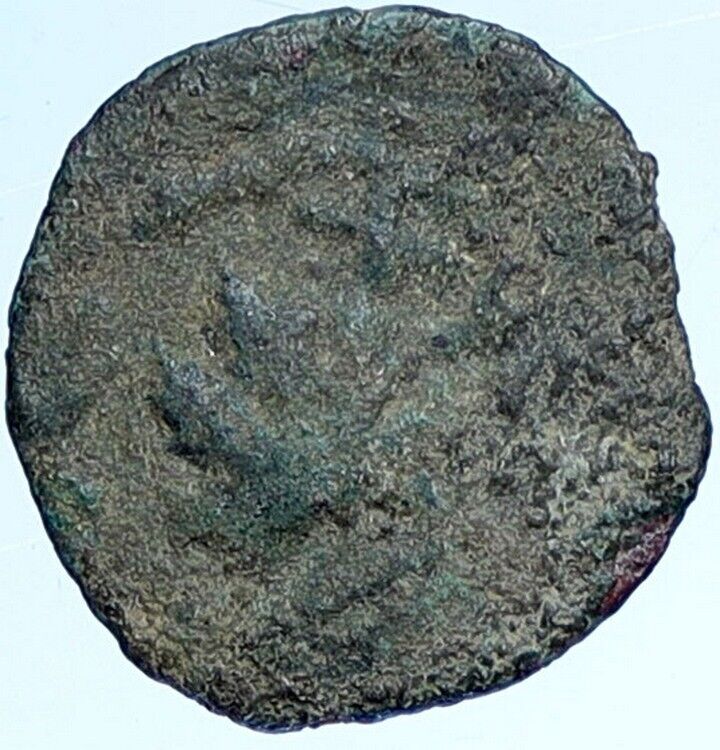 Authentic JEWISH WAR v ROMANS Yr 2 Historical JERUSALEM Coin Hendin 1360 i114303