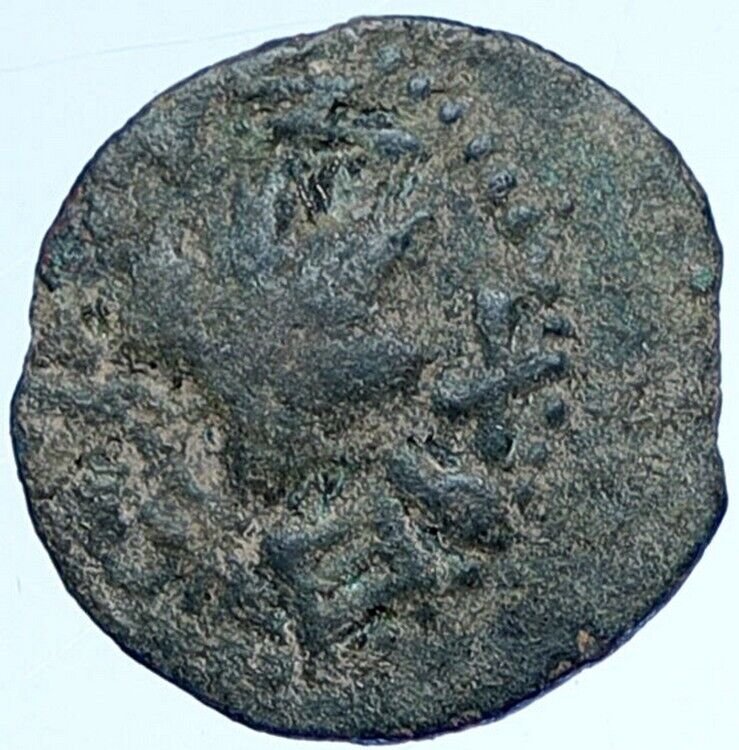 Authentic JEWISH WAR v ROMANS Yr 2 Historical JERUSALEM Coin Hendin 1360 i114316