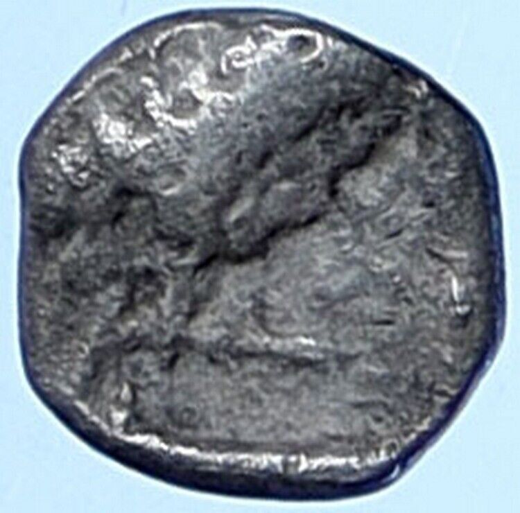 YEHUD Judea PERSIAN RULE Ancient Silver Greek Jewish Gerah Coin Hen 1052 i114331