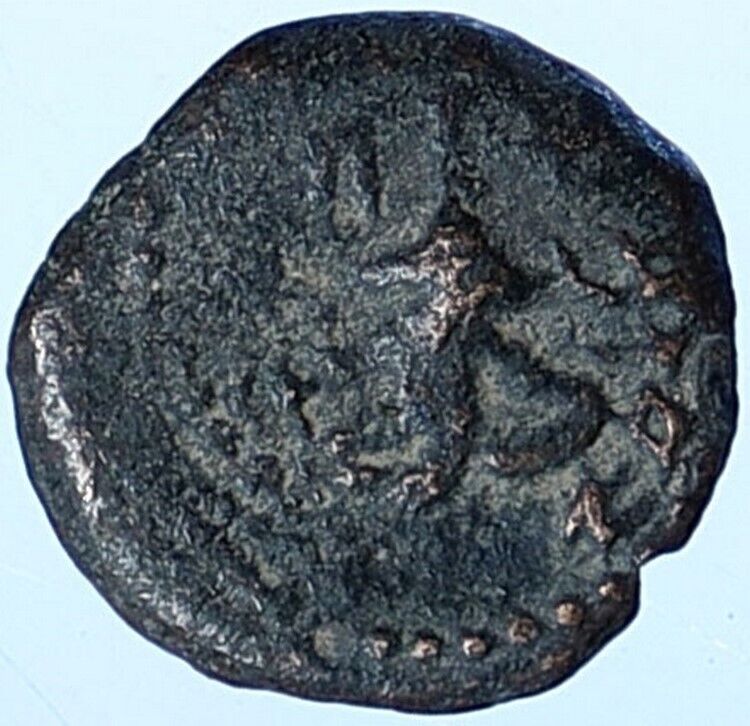 ALEXANDER JANNAEUS Bible Jerusalem Ancient Jewish Widows Mite Coin 1148 i114319