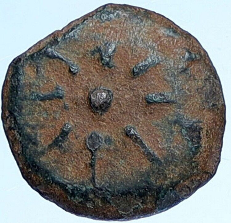 ALEXANDER JANNAEUS Biblical Jerusalem Jewish Widow's Mite Coin HEND 1150 i114323