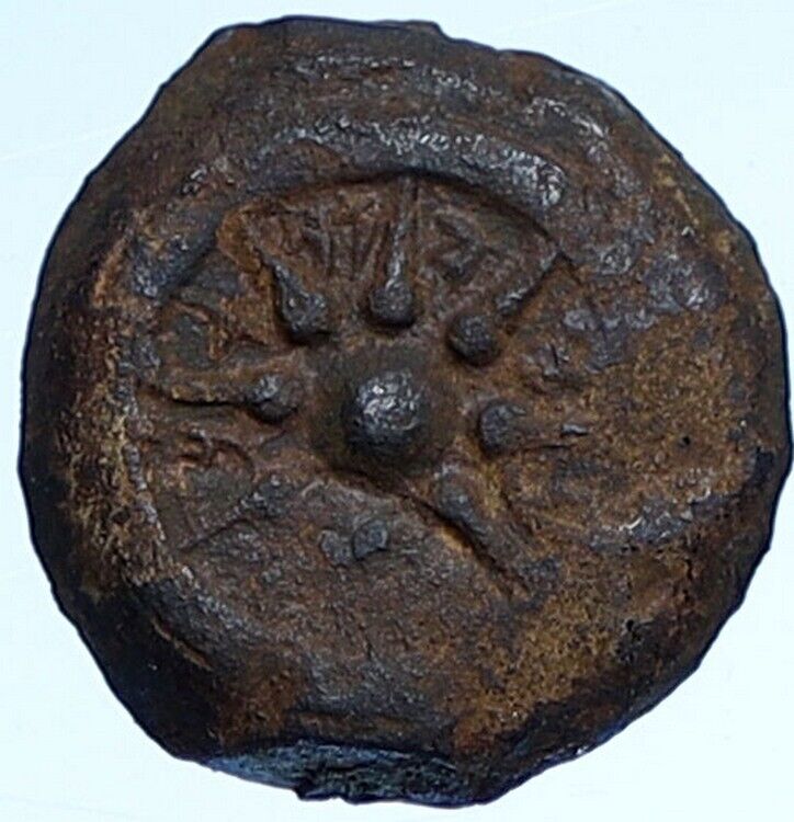 ALEXANDER JANNAEUS Biblical Jerusalem Jewish Widow's Mite Coin HEND 1150 i114325