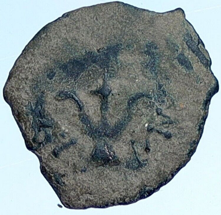 ALEXANDER JANNAEUS Biblical Jerusalem Jewish Widow's Mite Coin HEND 1150 i114328