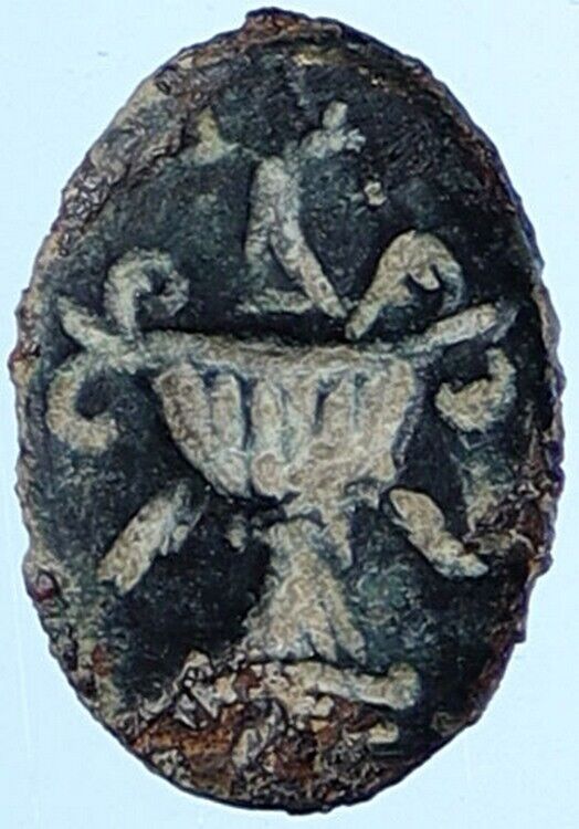 HEROD I the GREAT Time Jewish King Biblical Ancient Amphora Token Medal i114338