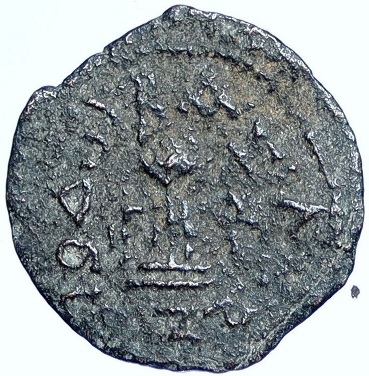 HEROD I the GREAT Jewish King Biblical Jerusalem Coin TRIPOD Hendin 1169 i114343