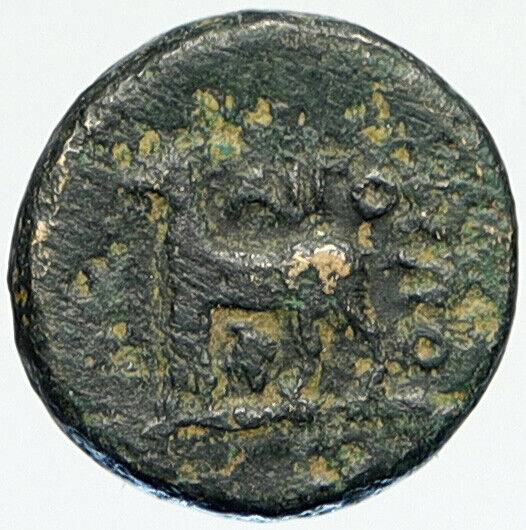 AIGOSPOTAMOI in THRACE 300BC Demeter Goat Authentic Ancient Greek Coin i112271