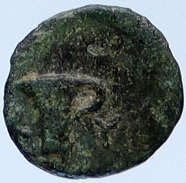 KYME in AEOLIS Ancient 350 BC Old Greek ANTIQUE Coin EAGLE & KY VASE i115343