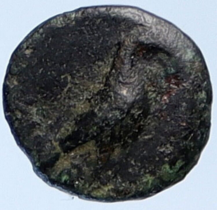 KYME in AEOLIS Ancient 350 BC Old Greek ANTIQUE Coin EAGLE & KY VASE i115343