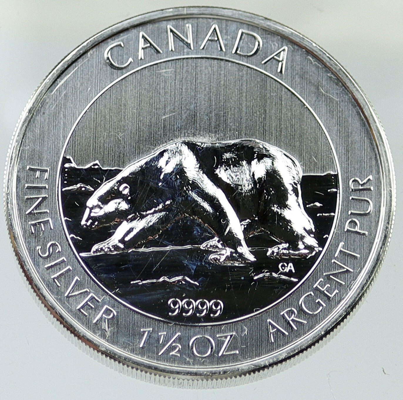2013 CANADA UK Queen Elizabeth II POLAR BEAR Nordic Proof Silver $8 Coin i116274