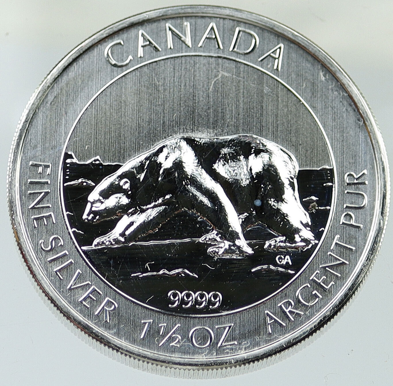2013 CANADA UK Queen Elizabeth II POLAR BEAR Nordic Proof Silver $8 Coin i116271