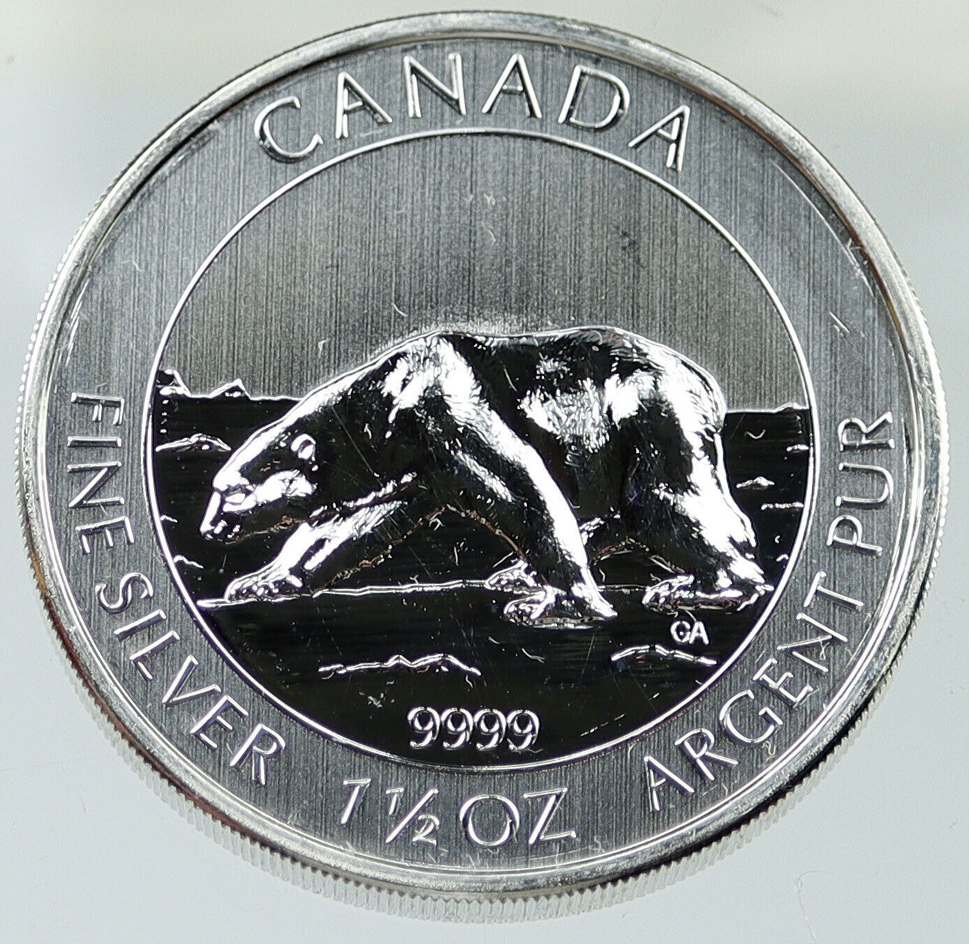 2013 CANADA UK Queen Elizabeth II POLAR BEAR Nordic Proof Silver $8 Coin i116273