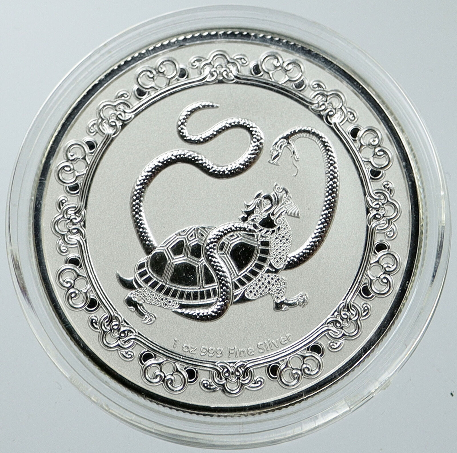 2021 NIUE UK Elizabeth II BLACK TURTLE 1 OZ Proof Silver $2 Dollar Coin i116547