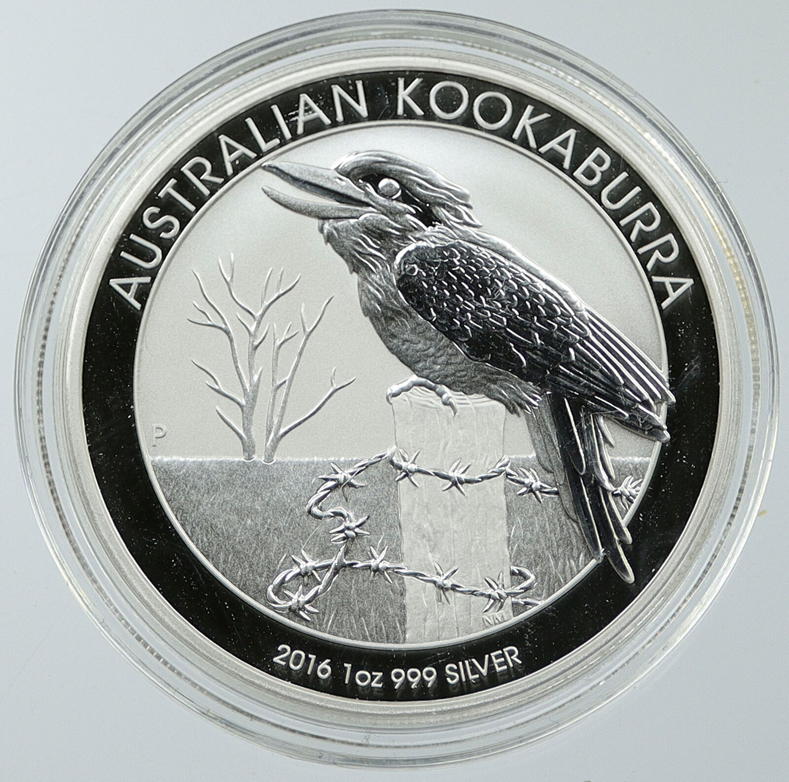 2016 AUSTRALIA Kookaburra Bird Australian 1oz Proof Silver Dollar Coin i116536