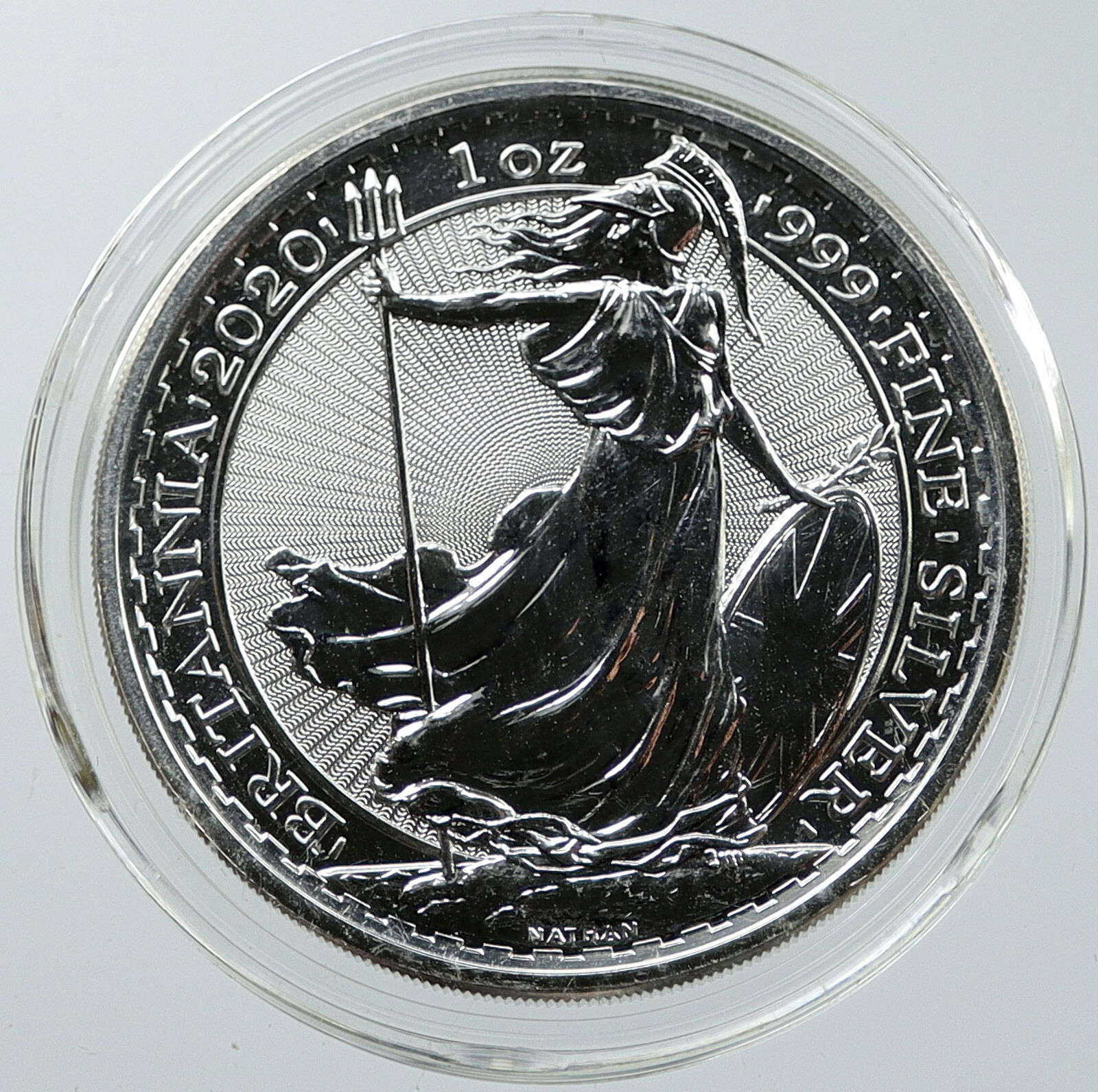2020 UK Great Britain ELIZABETH II BRITTANNIA Silver 1 OZ 2 Pounds Coin i116564
