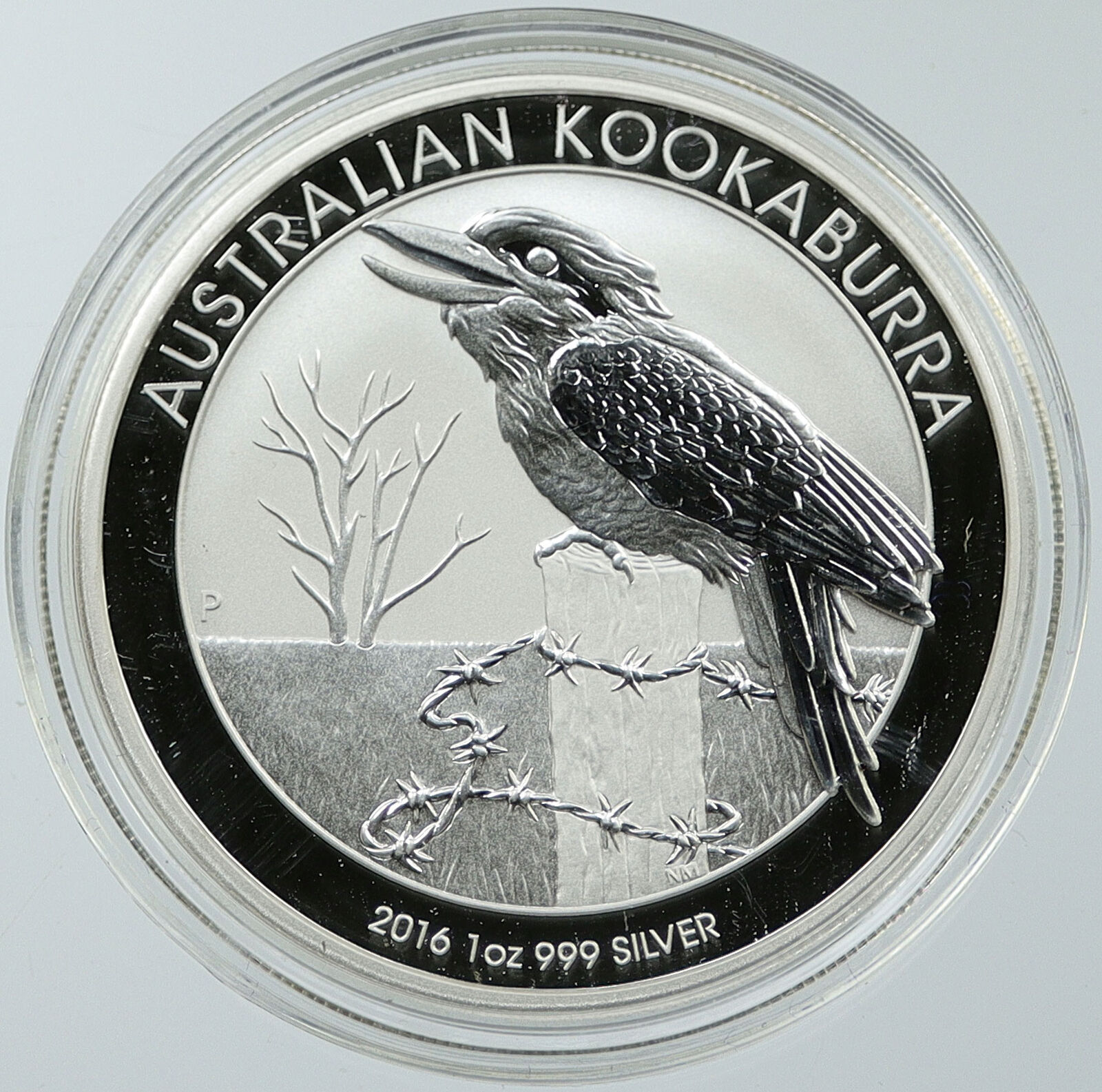 2016 AUSTRALIA Kookaburra Bird Australian 1oz Proof Silver Dollar Coin i116541