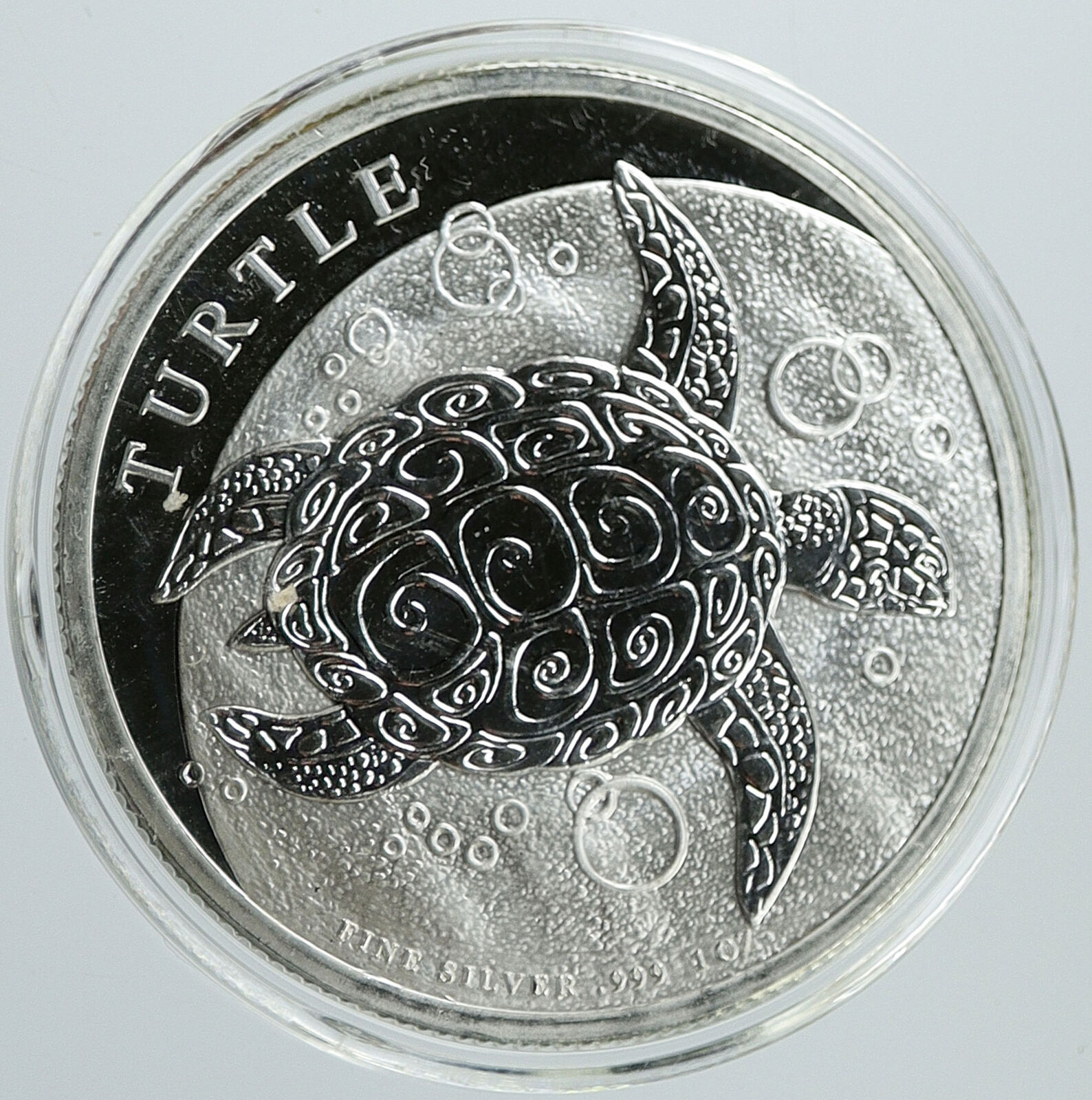2014 NIUE UK Queen Elizabeth II NATURE Hawksbill Turtle Silver $2 Coin i116532