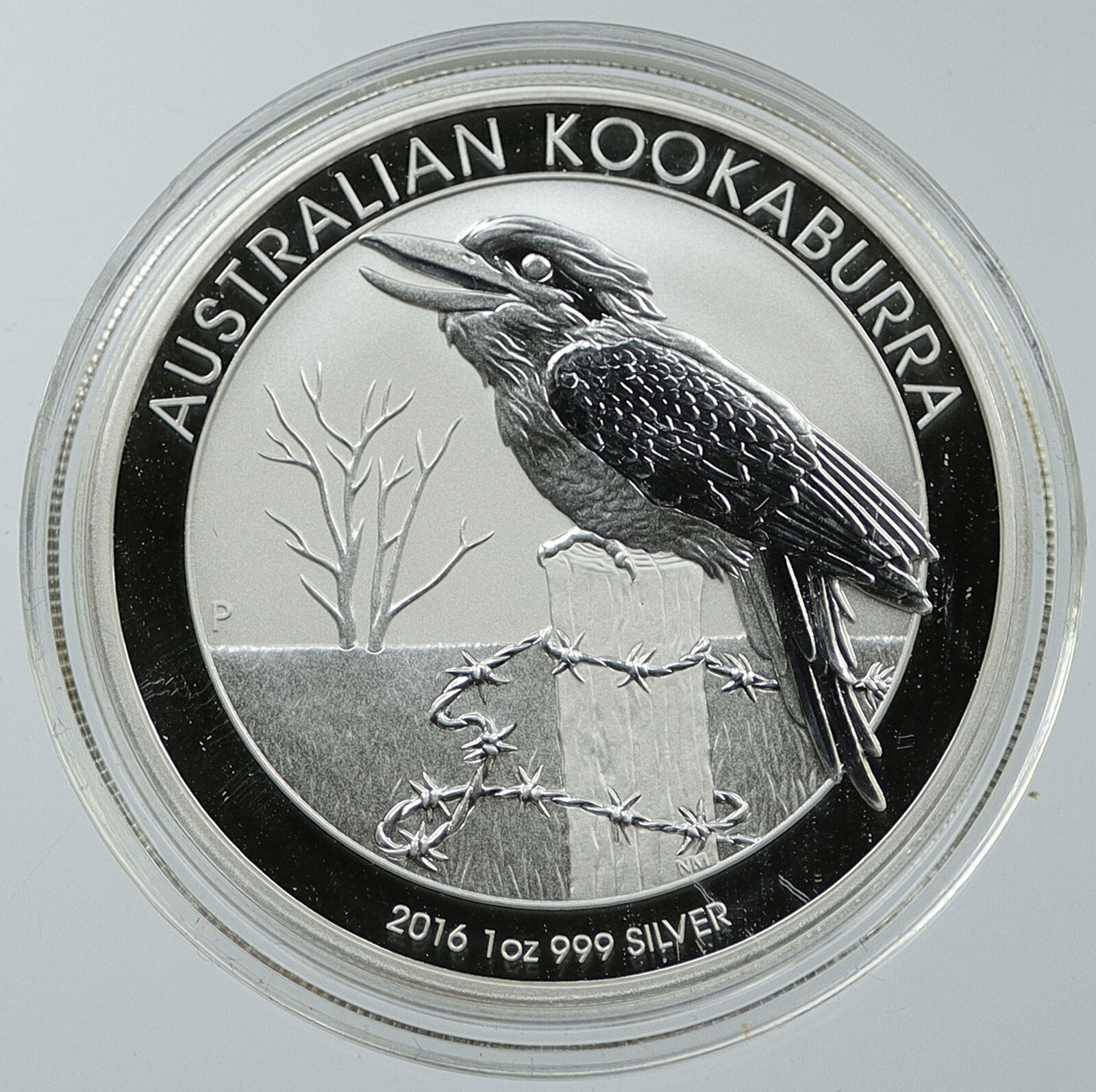 2016 AUSTRALIA Kookaburra Bird Australian 1oz Proof Silver Dollar Coin i116520