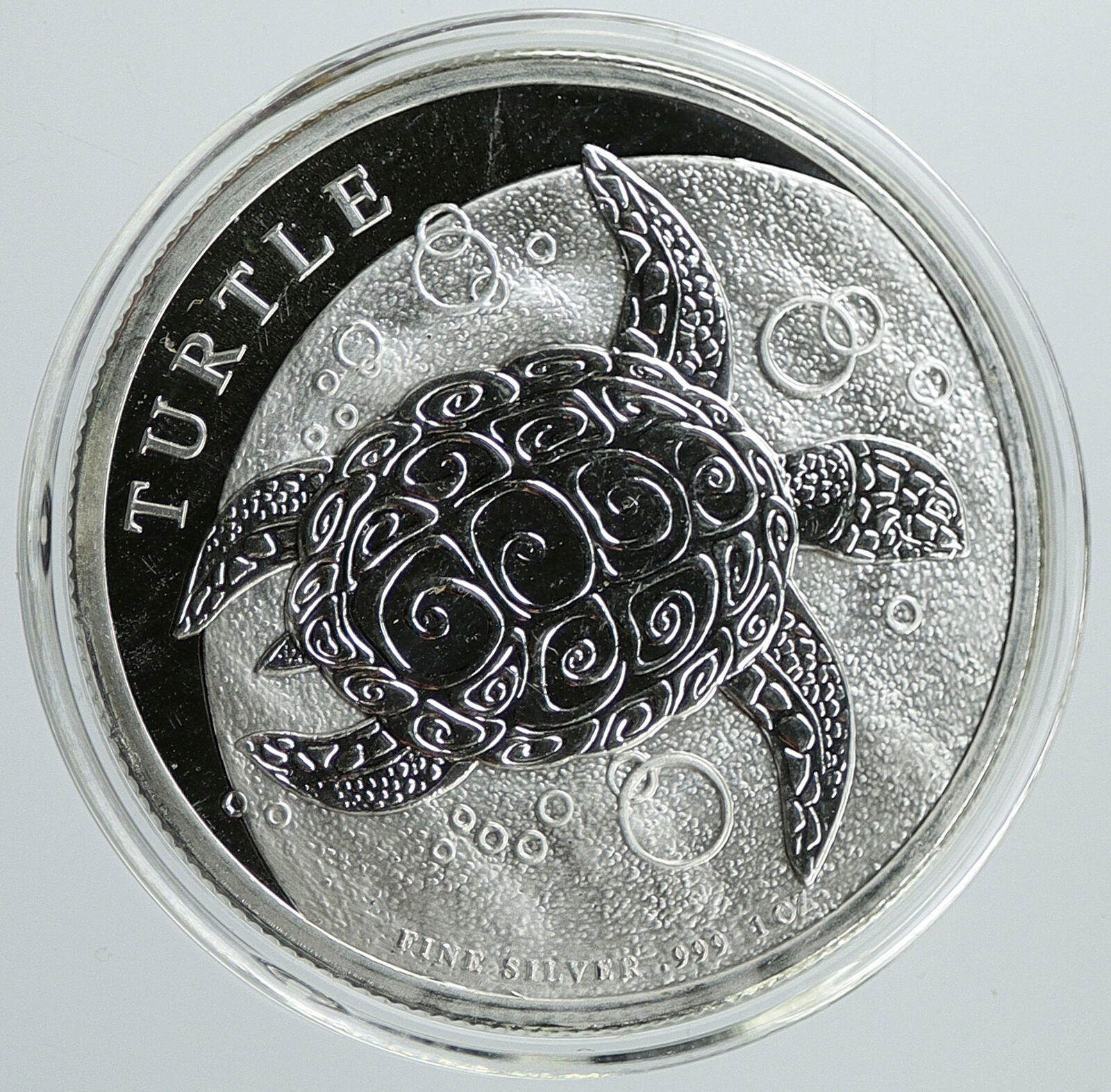 2014 NIUE UK Queen Elizabeth II NATURE Hawksbill Turtle Silver $2 Coin i116511