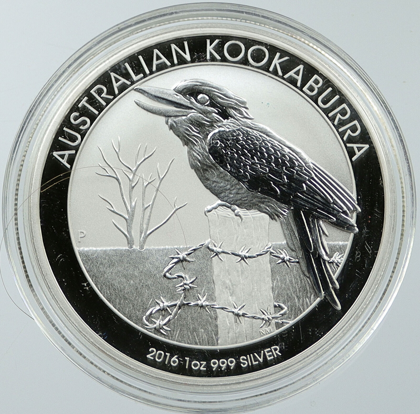 2016 AUSTRALIA Kookaburra Bird Australian 1oz Proof Silver Dollar Coin i116510