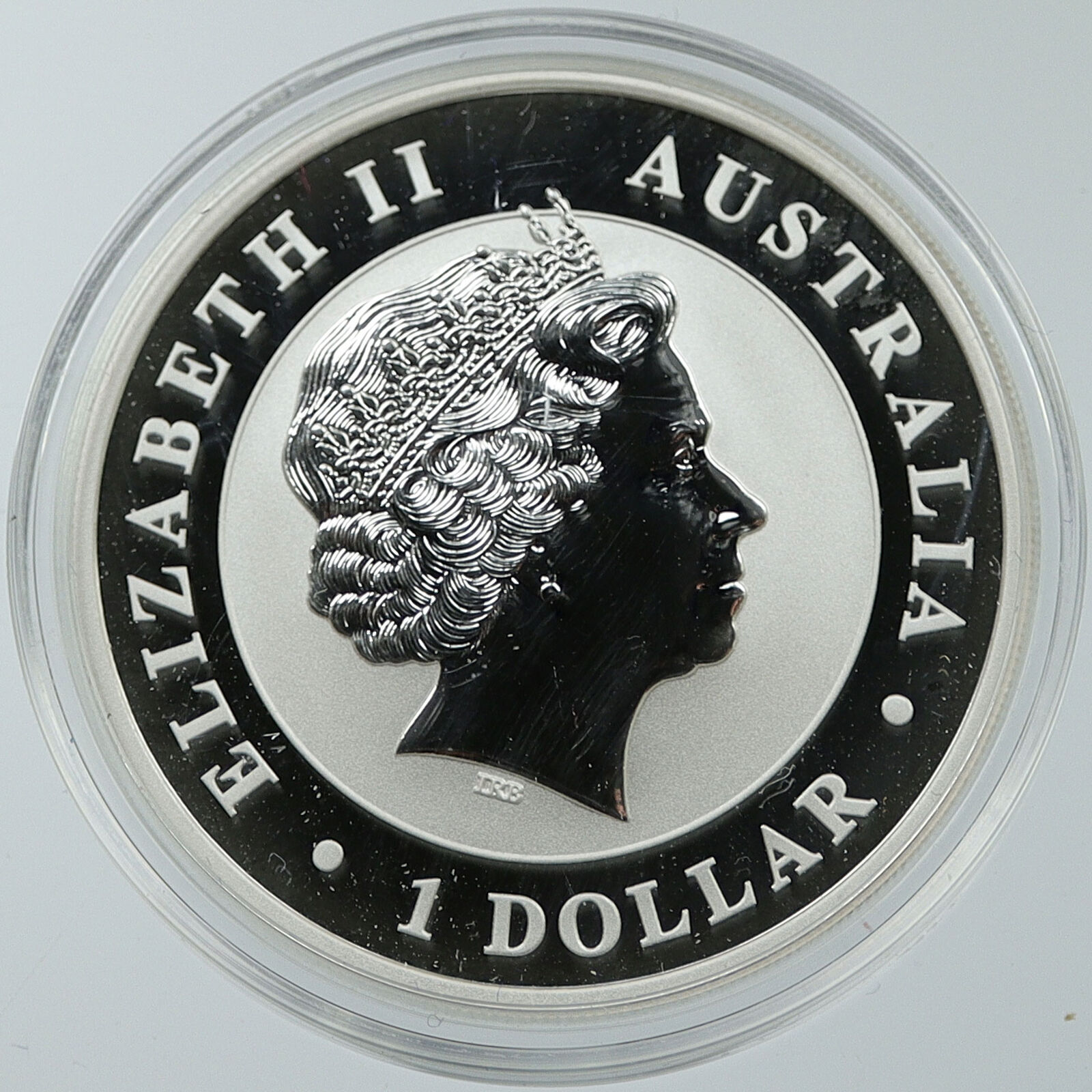 2013 AUSTRALIA Silver 1 Dollar w 2 Kookaburra Birds Australian 1oz Coin i116526