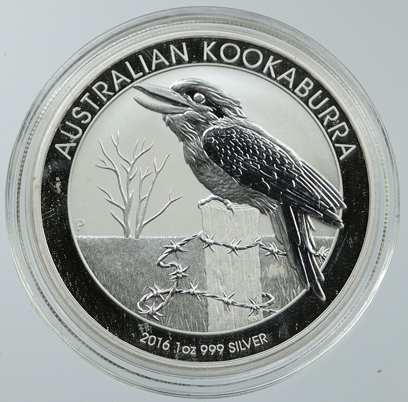 2016 AUSTRALIA Kookaburra Bird Australian 1oz Proof Silver Dollar Coin i116525