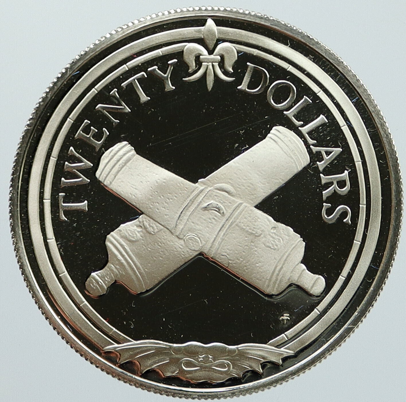 1985 British Virgin Islands CARIBBEAN TREASURE Old Proof Silver $20 Coin i116855