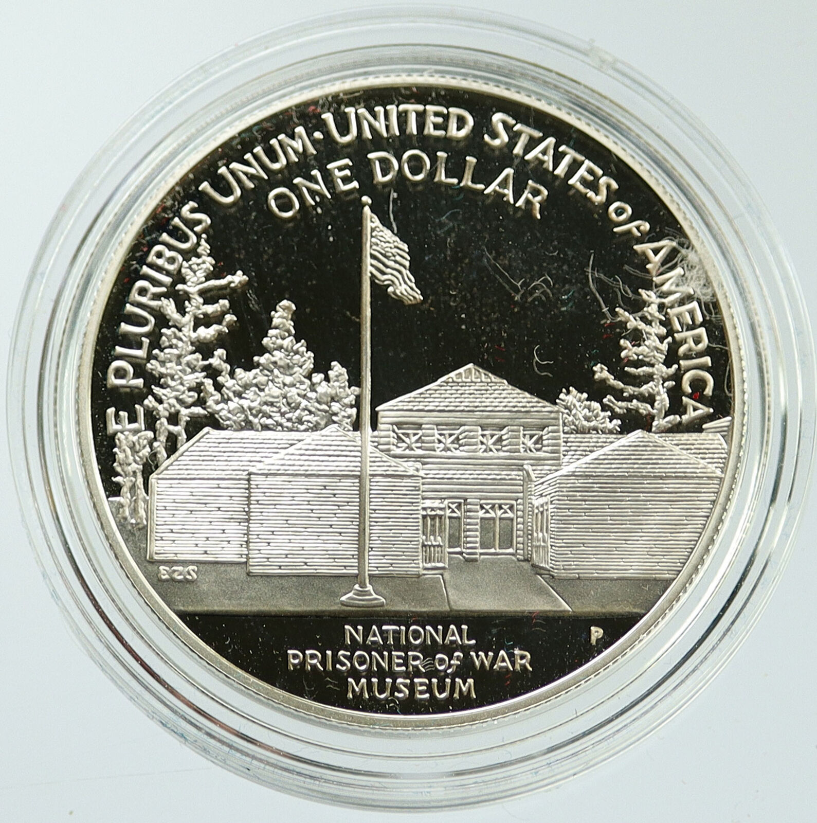 1994 P United States VIETNAM VETERANS MEMORIAL Proof Silver Dollar Coin i116871