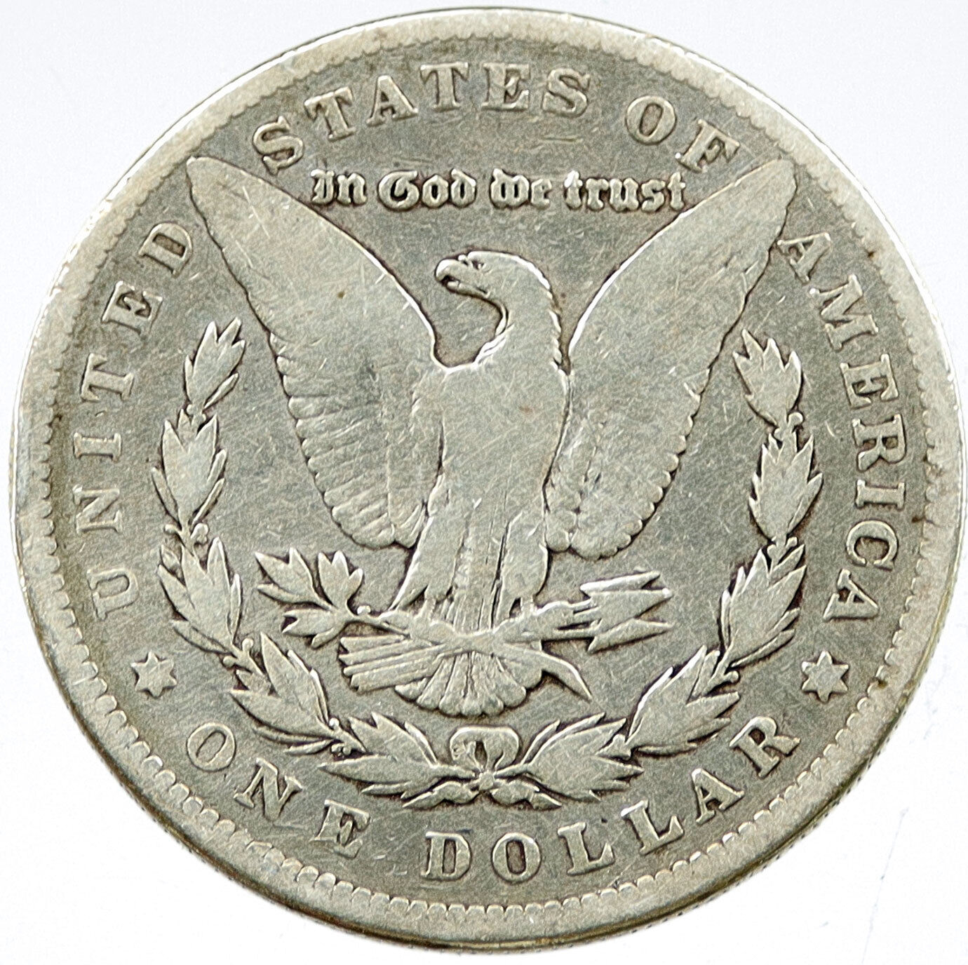 1885 P UNITED STATES of America Eagle Old Silver Morgan US Dollar Coin i117072