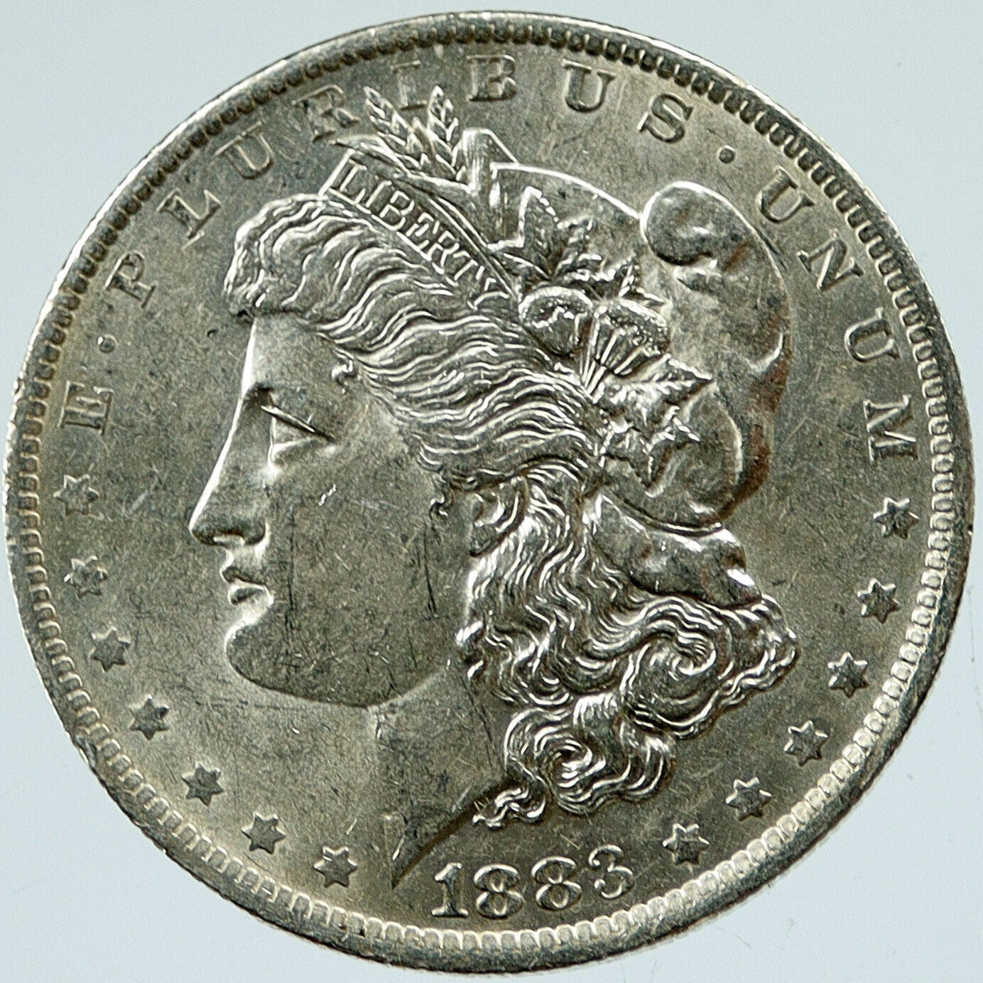 1883 O UNITED STATES of America EAGLE Old SILVER Morgan US Dollar Coin i117085