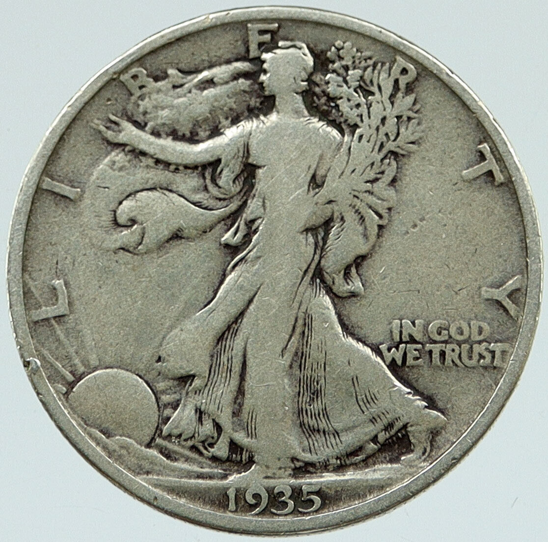 1935 P UNITED STATES US WALKING LIBERTY Silver Half Dollar Coin EAGLE i117110