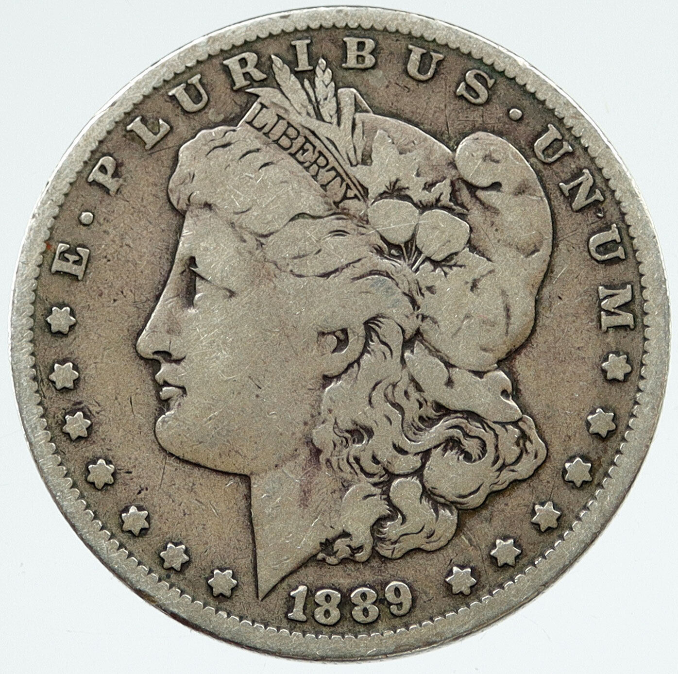 1889 O UNITED STATES of America EAGLE Old SILVER Morgan US Dollar Coin i117132