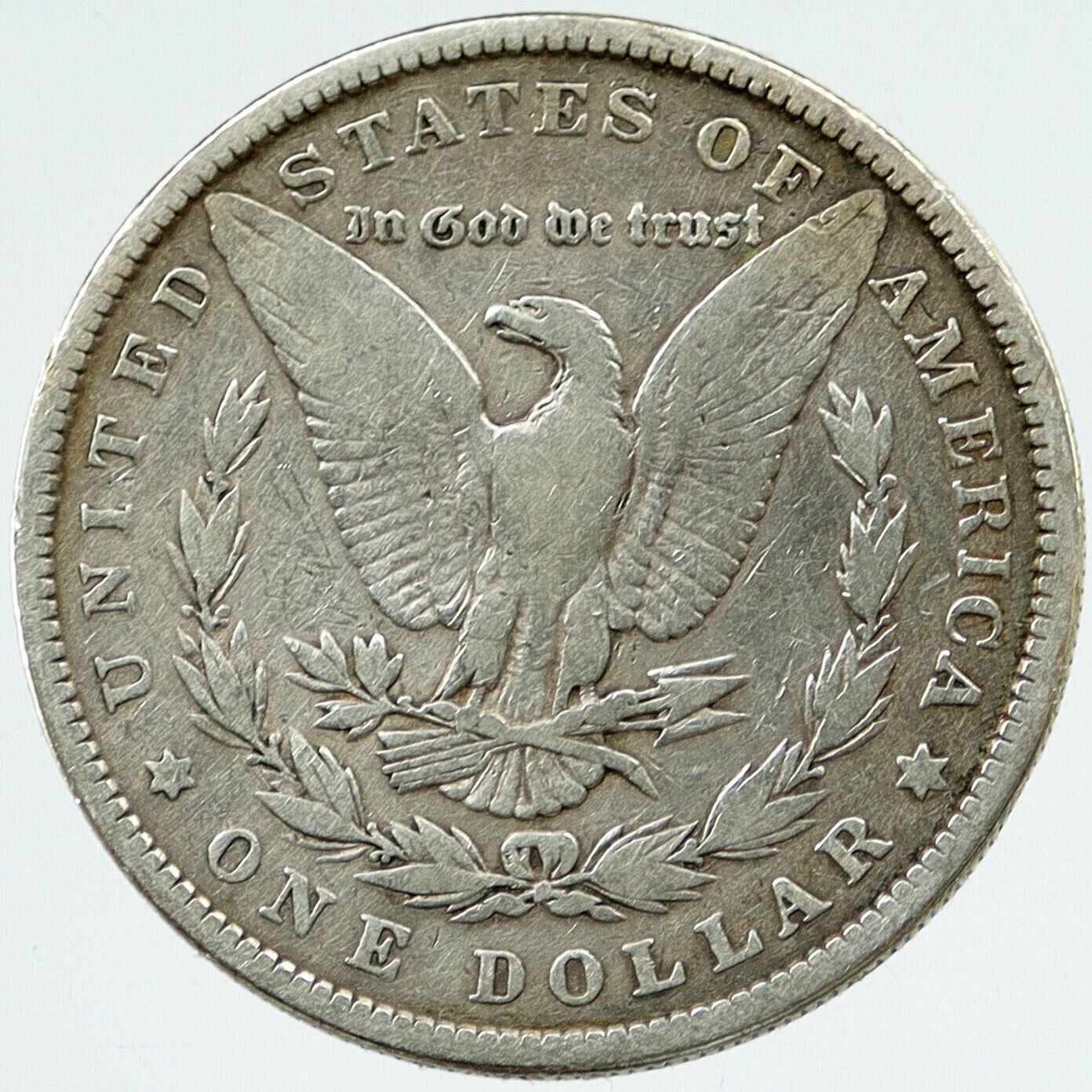 1884 P UNITED STATES of America Old SILVER Morgan US Dollar Coin EAGLE i117133