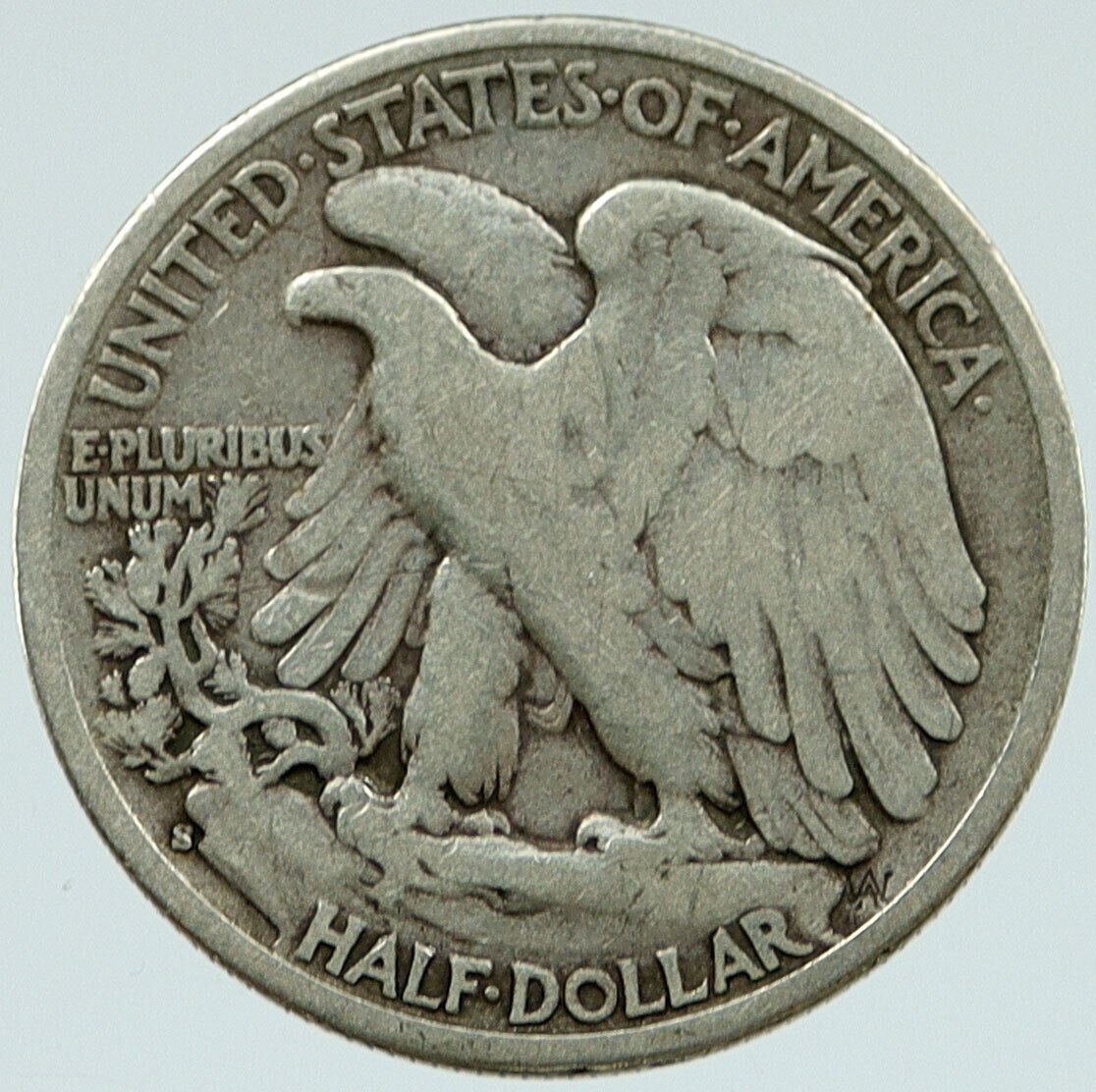 1944 S UNITED STATES US WALKING LIBERTY Silver Half Dollar Coin EAGLE i117089