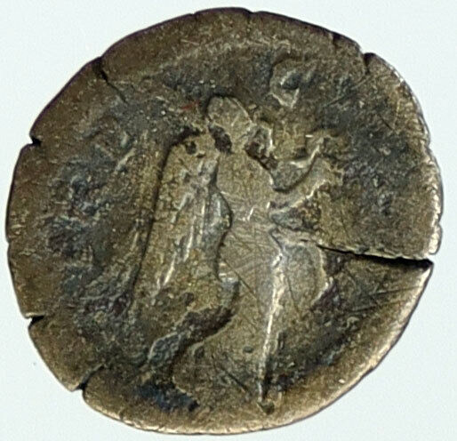 HADRIAN Genuine Ancient 119AD OLD Roman QUINARIUS Coin VICTORY w PALM i117005