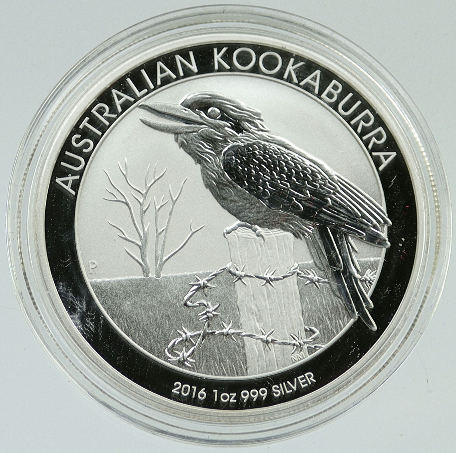2016 AUSTRALIA Kookaburra Bird Australian 1oz Proof Silver Dollar Coin i116501
